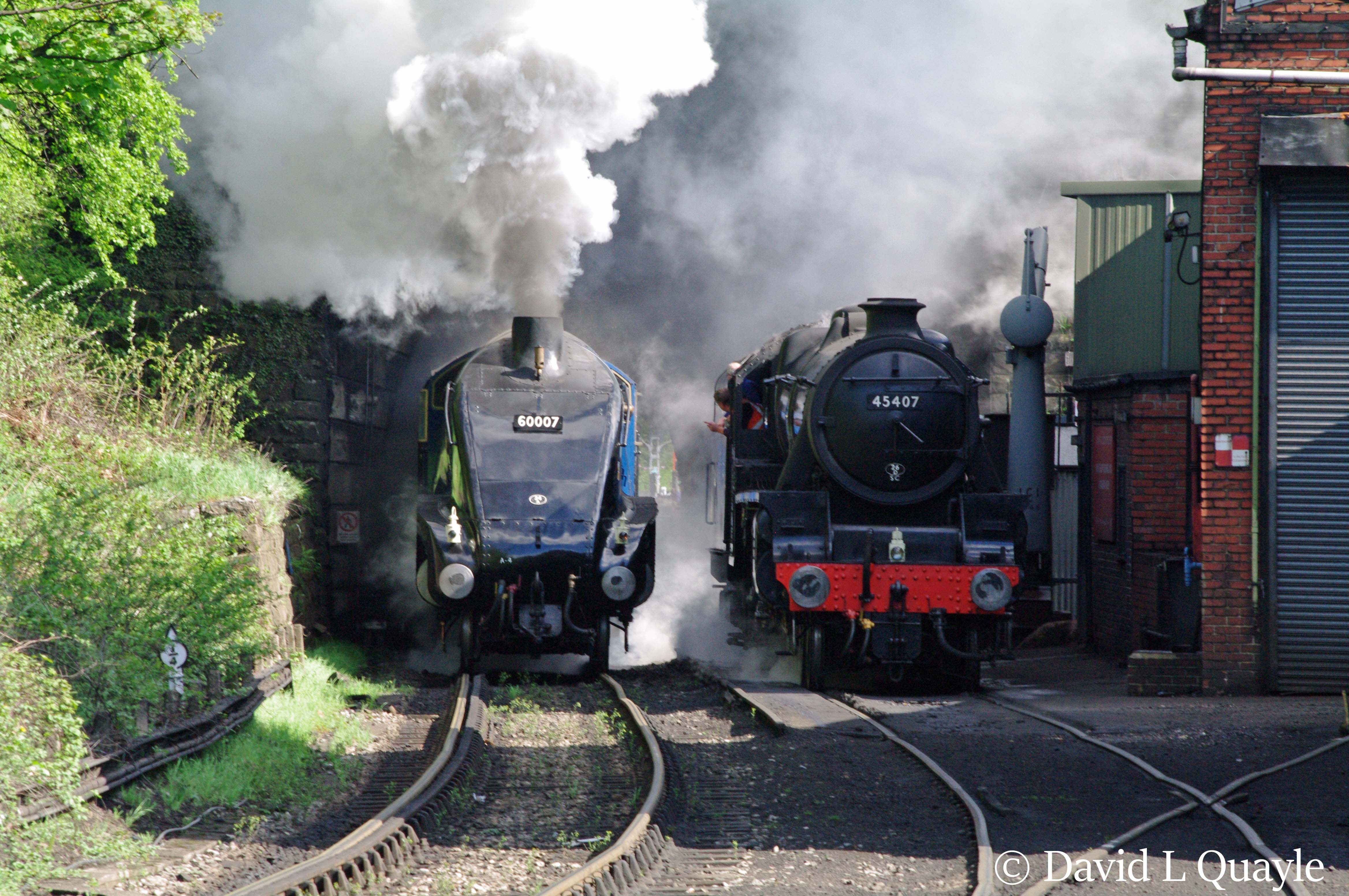 45407 lms 5407 & br 45407 – preserved british steam