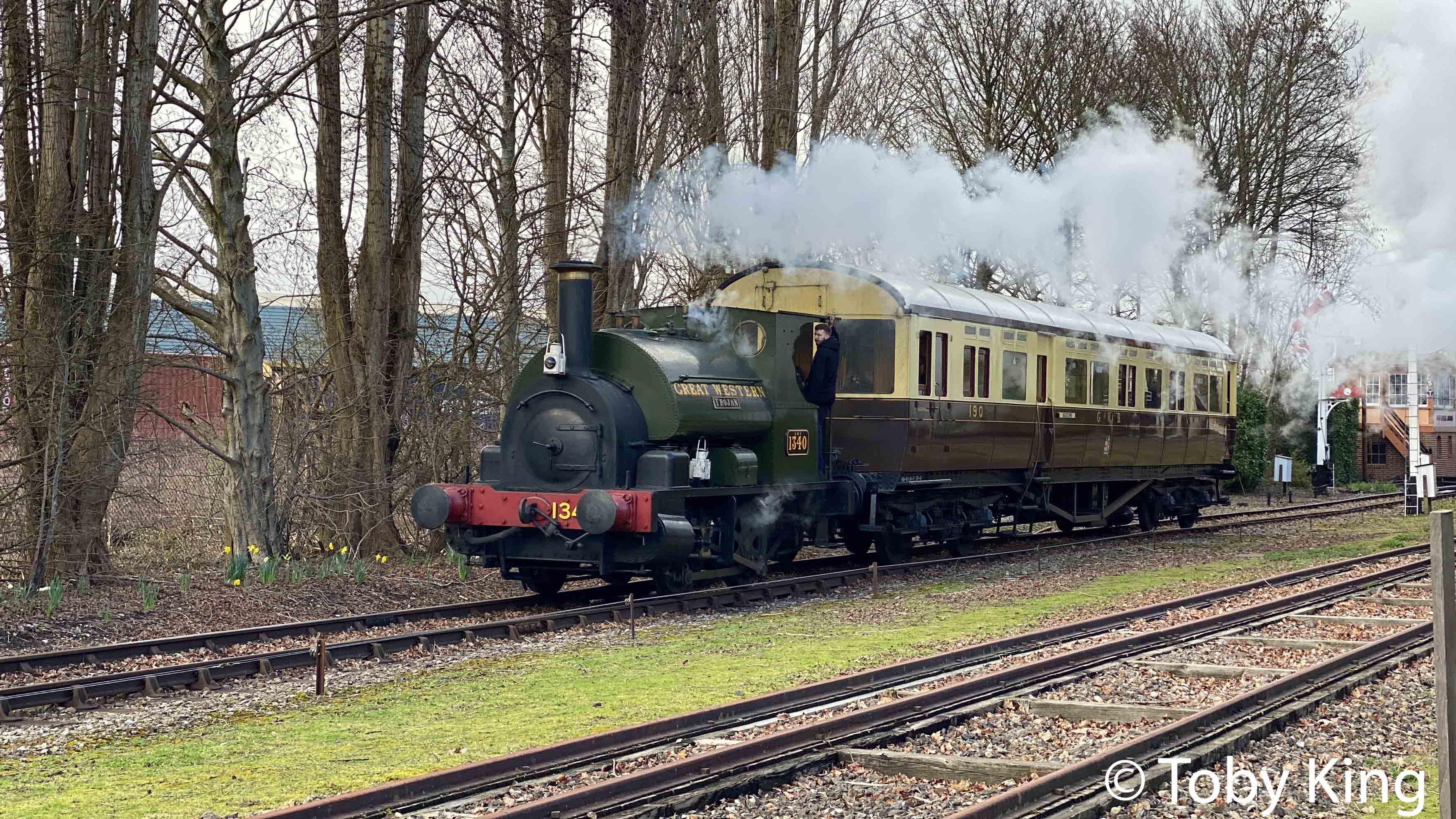 1340 Alexandra Dock Railway 0-4-0ST – Preserved British Steam